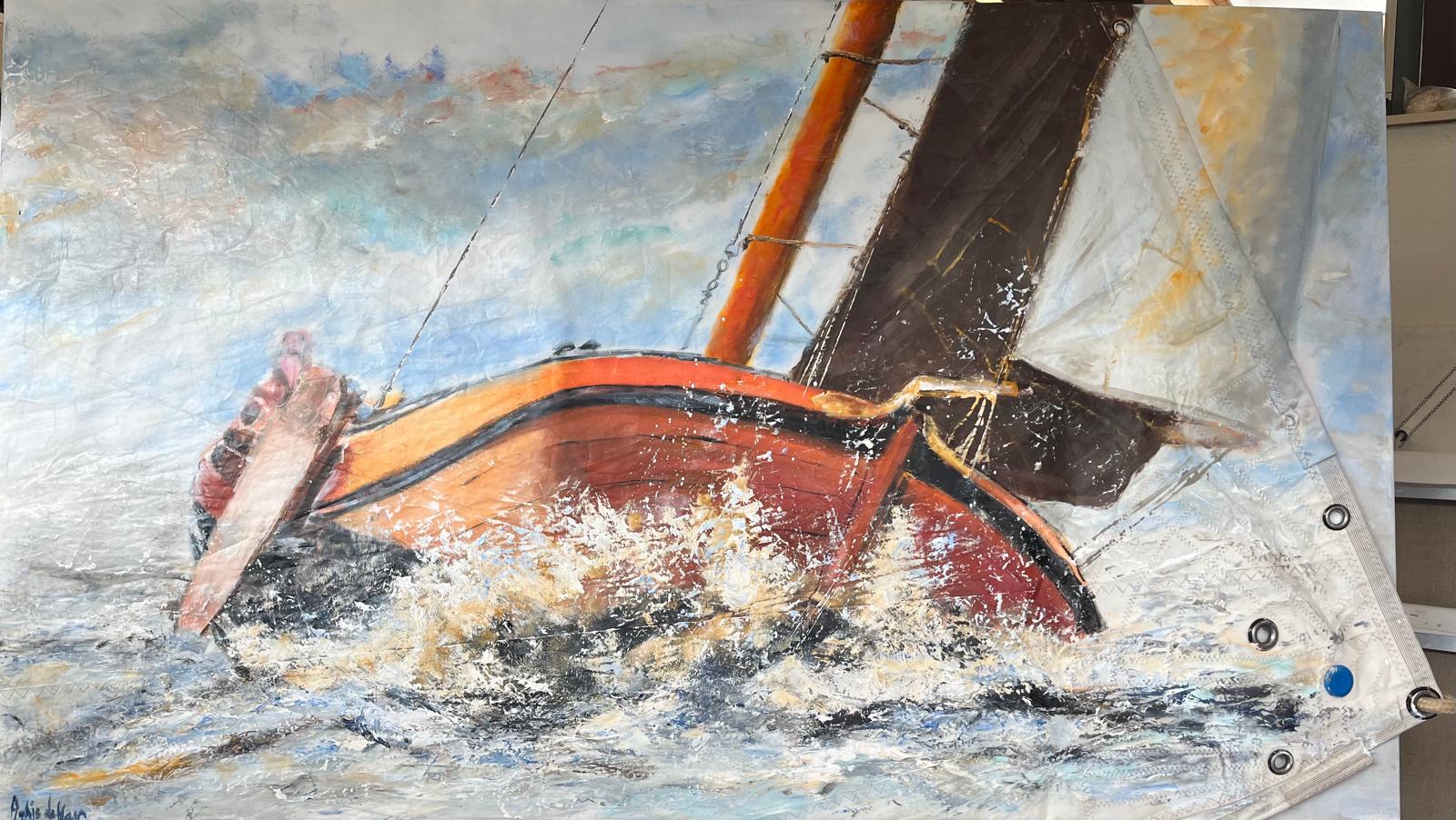 Bruin skûtsje (1)